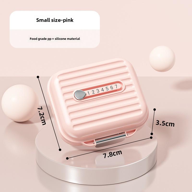 

Компактный дорожный органайзер для таблеток на 7 дней и шкатулка для хранения украшений