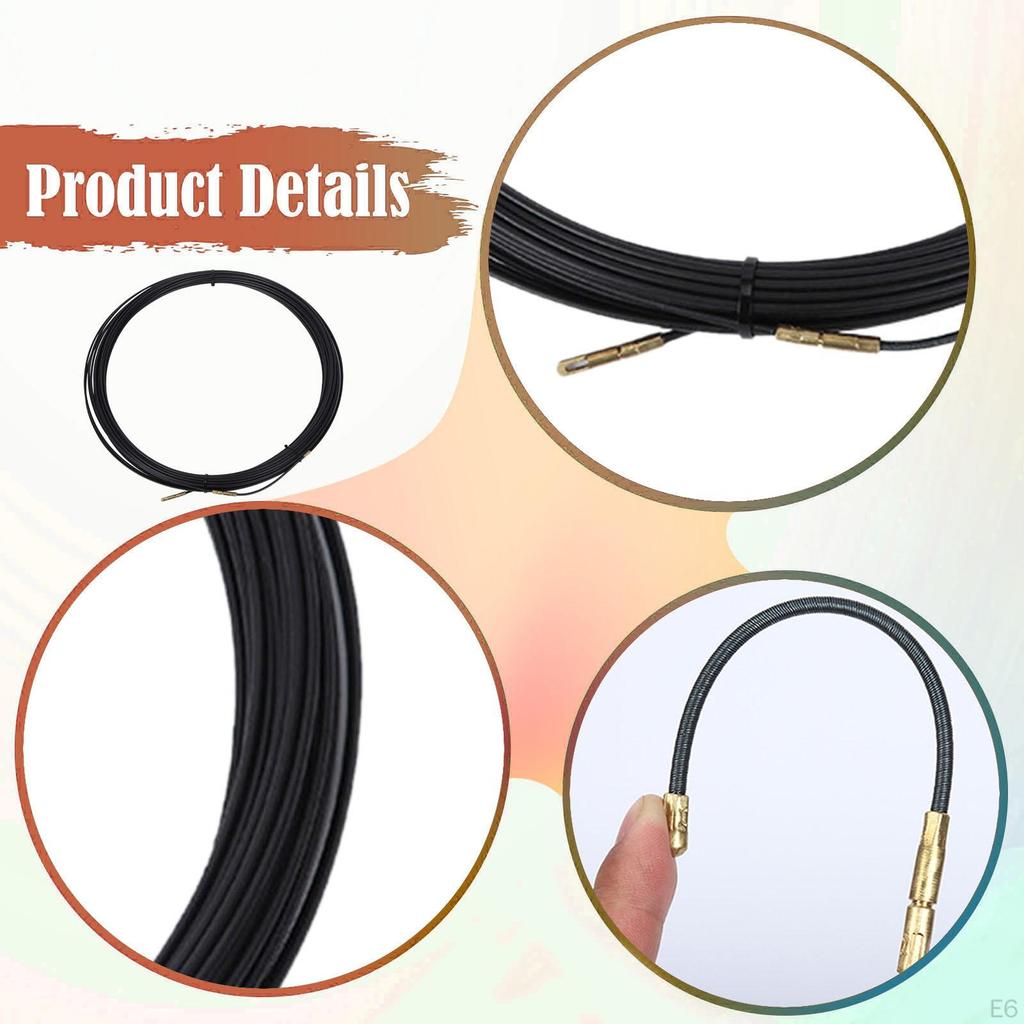 Device Electric Wire Puller Multipurpose Save Effort Wear Resistant Universal Rope Pulling