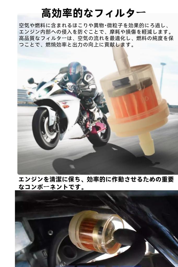 YFFSFDC Fuel Filter, Set of 11, Gasoline Filter, Universal Type, Easy Installation, Durable, Includes