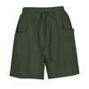 Women's Shorts Casual Summer Color Drawstring Beach Loose Pockets Shorts