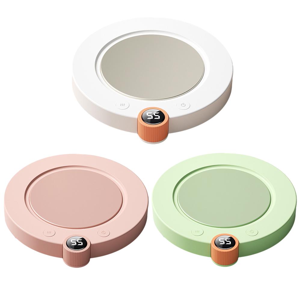 

Подогреватель кофейных кружек, 55 градусов, 3-скоростная регулировка TEM, 20 Вт, 220 В, подогреватель чашек, 8 ч, грелка для чашек с автоматическим отключением для какао, чая, воды, молока