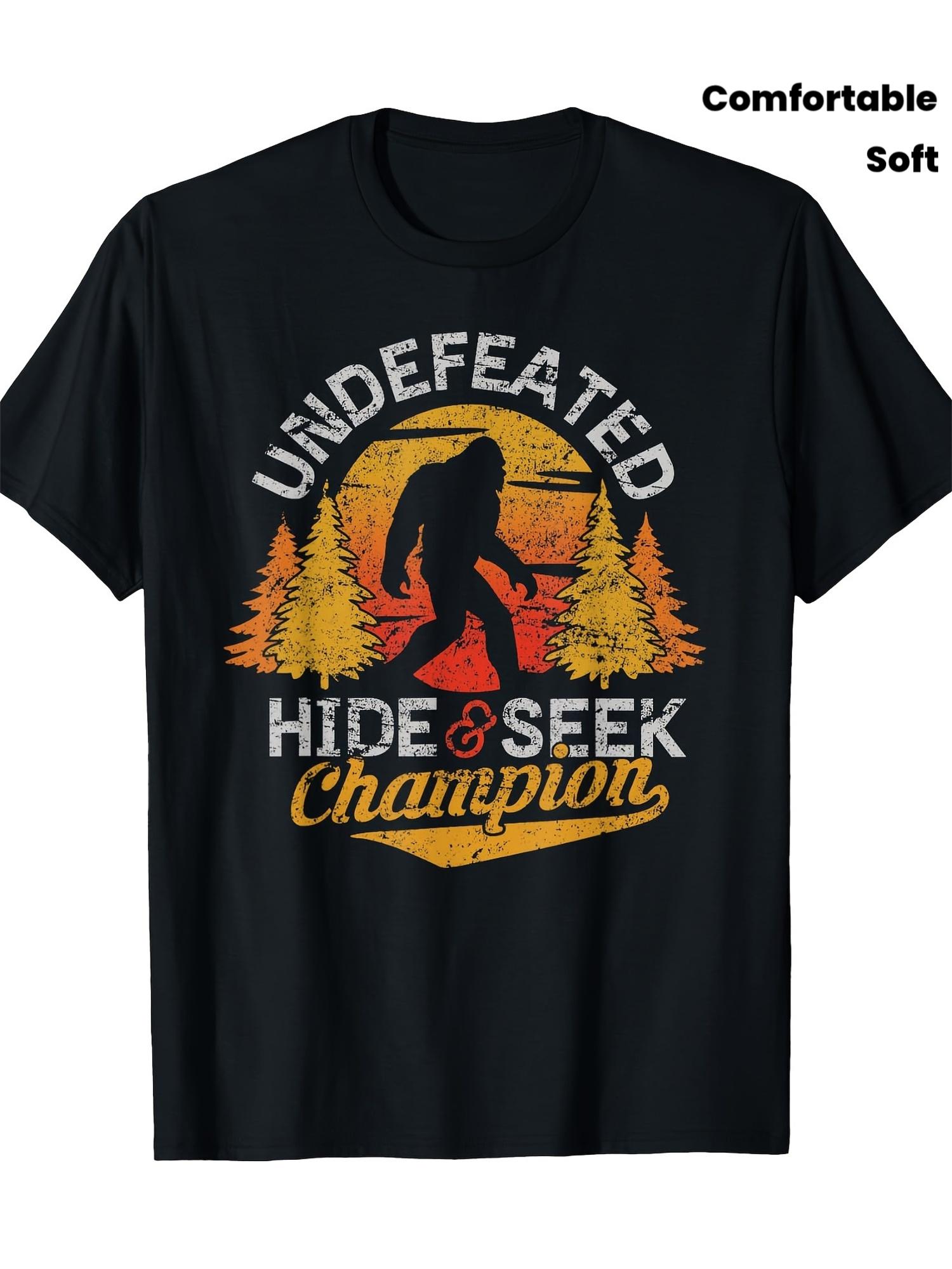 

Peekaboo Shirt Sasquatch T-Shirt - Soft 100% premium Quality, Comfortable Men S Tee for Everyday Wear S разноцветный