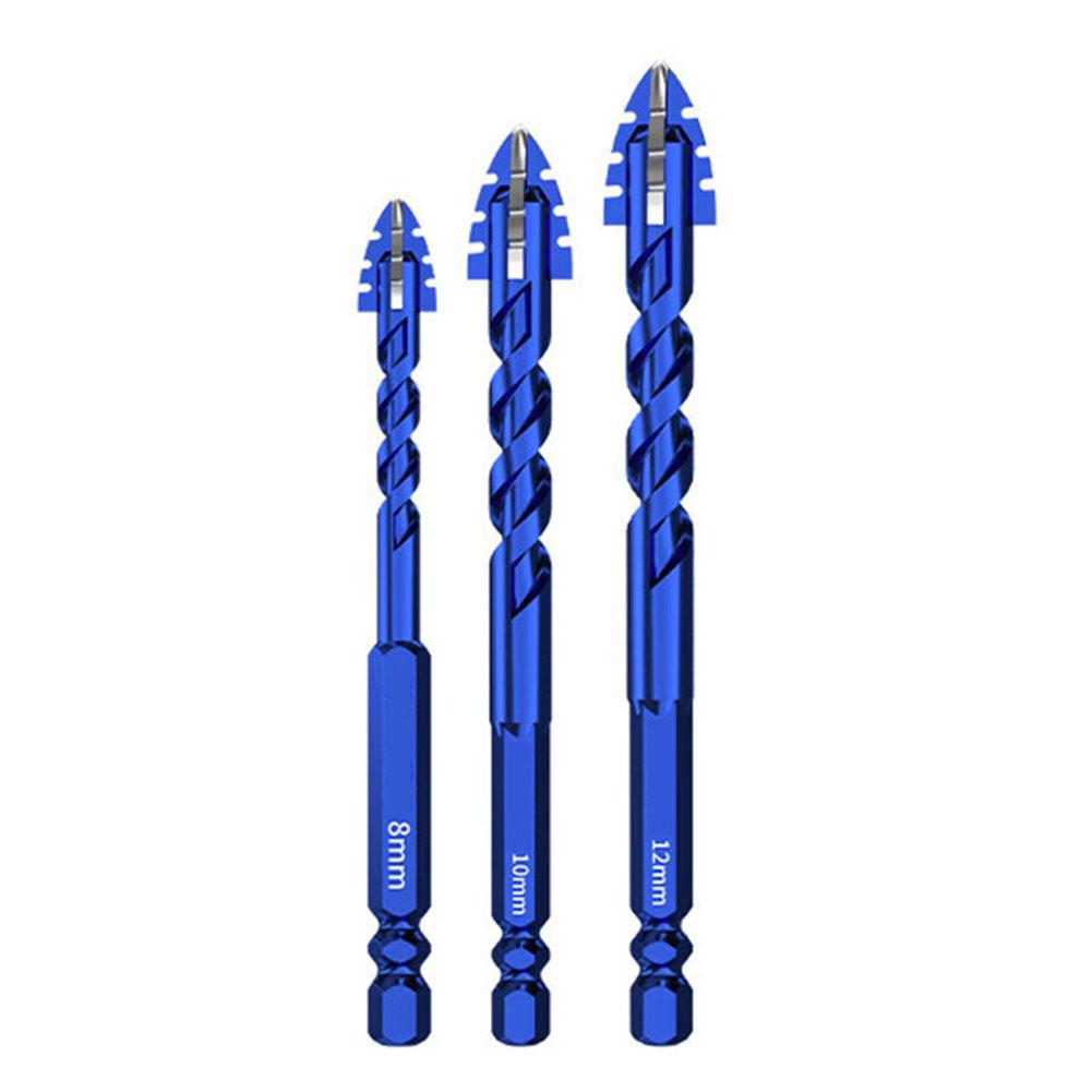Approx.6 8 10mm 8 10 12mm Drilling Glass Tiles Efficient Punching Good Cutting Edges Multi-Material Applicable