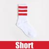 New Men/Women 3 Three Stripes Cotton Socks Retro Old School  Hiphop Skate Long Short  Meias  Harajuku White Black Winter Cool