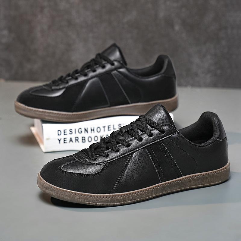 German training shoes men's and women's new Internet celebrity live broadcast casual little white shoes Japanese retro German training men's shoes 