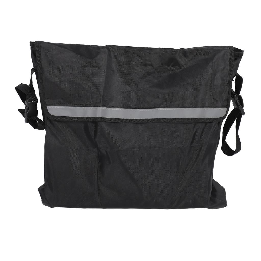 Wheelchair Storage Bag Large Capacity Oxford Cloth Portable Wheelchair Back Hanging Bag Pouch for