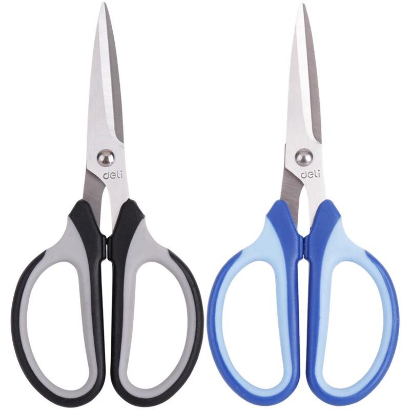 Deli 6018 Stainless Steel Scissors, 6-Pack