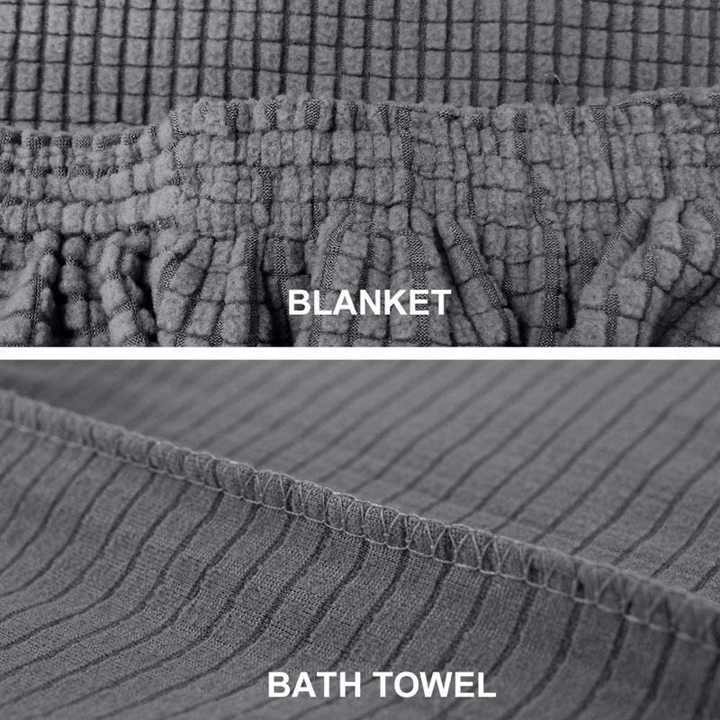 Corn Grid Thickened And Enlarged Fleece Grid Fleece Chair Cover Table And Chair Elastic Restaurant Chair Universal In All Seasons