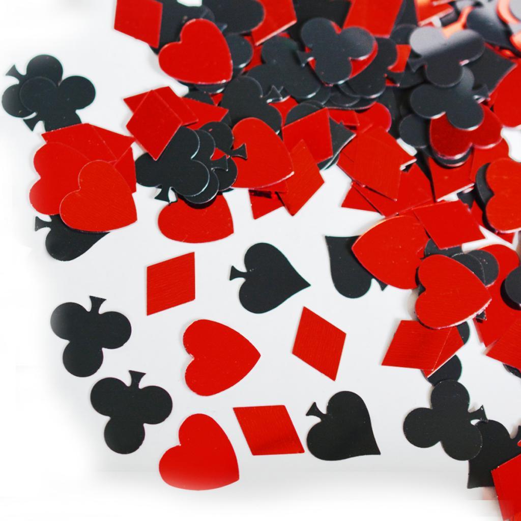 Bling 30 Confetti Sprinkle Spades Game Supplies Scatter