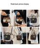 2025 Korean Style Printed Letter Women's Crossbody Bucket Bag - Spring Fashion