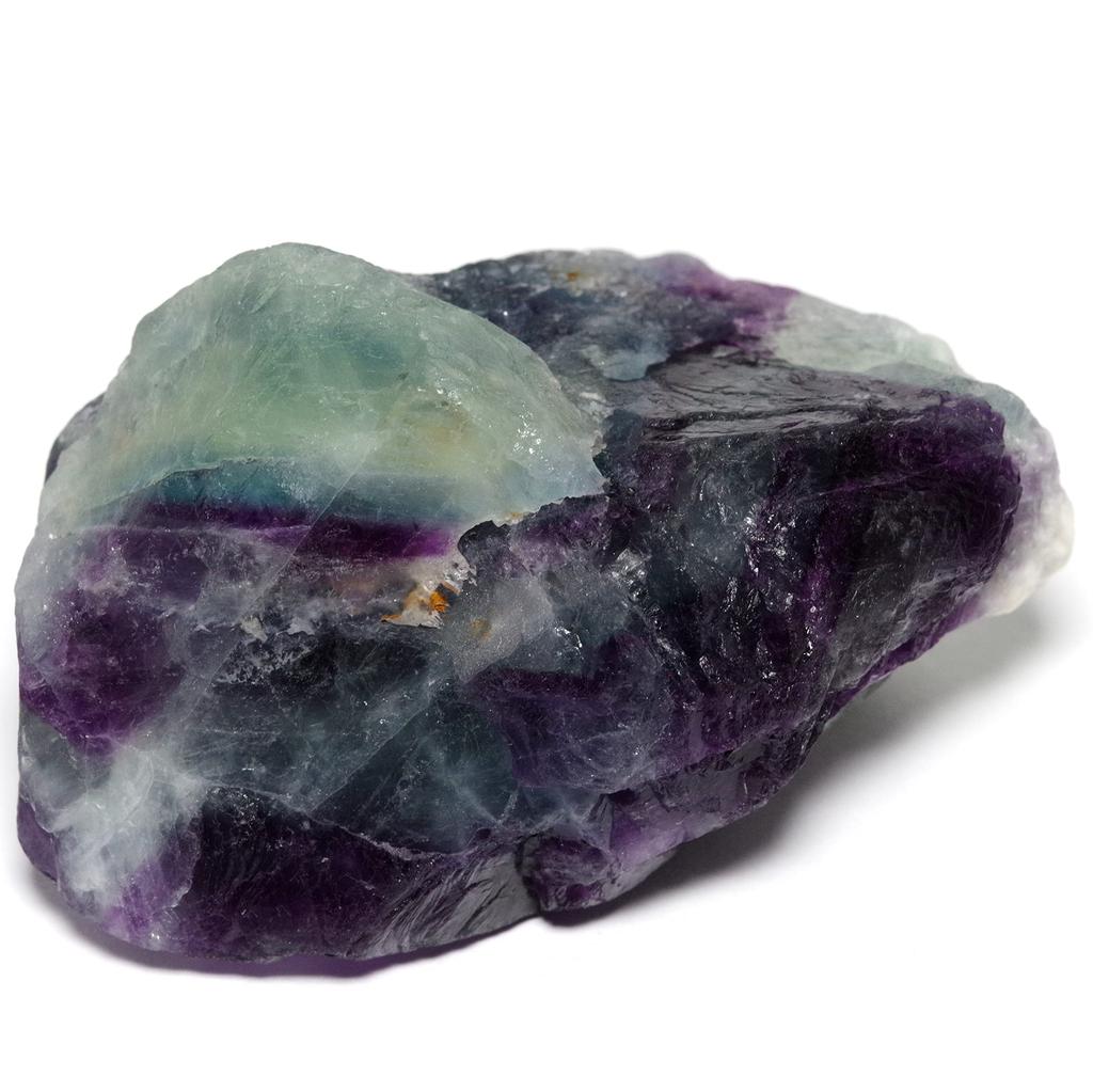 stone Natural mineral fluorite crystal rough 58x41x36mm [N2 Natural] / (11 "one-of-a-kind" stone approx. 129g, Origin China)