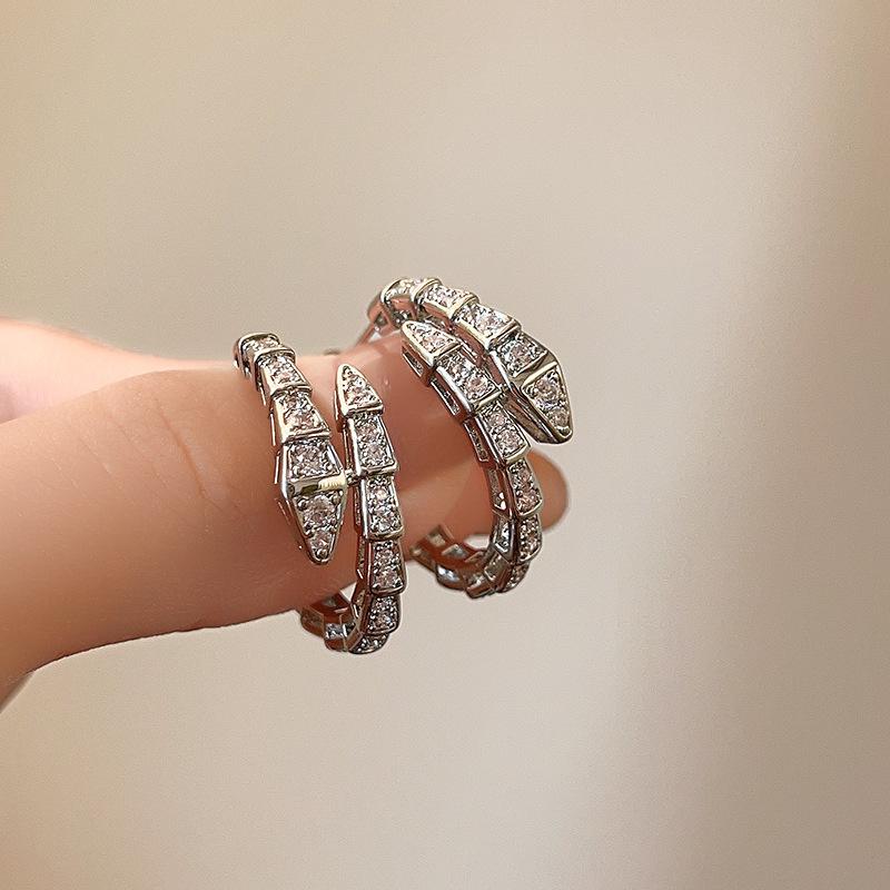 Female Fashion Serpentine Earrings