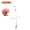 1Pcs Stainless Steel Birds Feeding Syringe Tube Nozzle Rats and Mice/Parrots/Birds/Poultry/Pets Elbow Gavage Needles