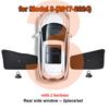 For Tesla Model Y 2025 Sun Roof Shade Model 3 Highland 2024 Glass Roof Sunshade Front Rear Window Windshield Privacy Cover Kids