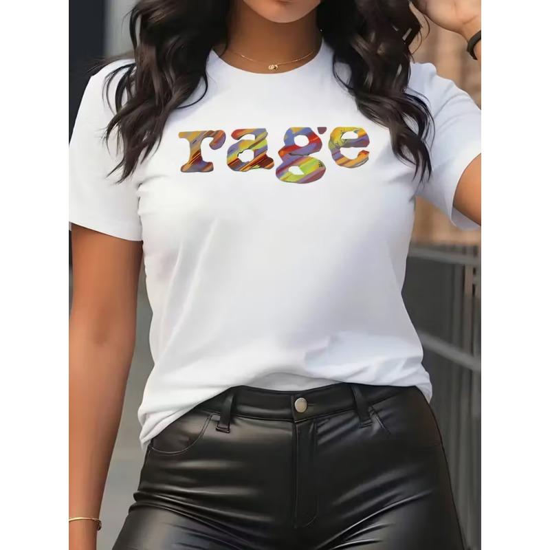 Womens T Shirt Iconic Colors Beige Cassette Oversized Casual Short Sleeve Crew Neck Top Nostalgia Themed Party Casual Wear