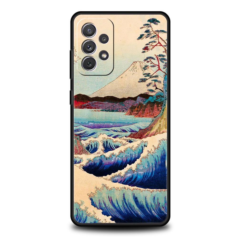 The Big Wave of kanagawa Phone Case For Samsung Galaxy A73 A53 A33 5G A13 A23 A21s A03 A11 A31 A41 A51 A52 A71 M21 M31 A01 Cover