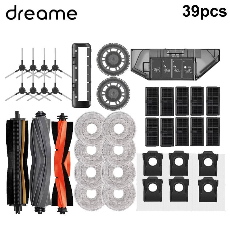 Dreame L10s Pro Ultra Heat, X30 Ultra, X30 Pro Accessories Vacuum Cleaner Replacement Main Side Brush Filter Mop Dust Bag