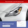 Smoked Black Headlight Film for Maserati Ghibli Levante – TPU Protective Sticker Modification