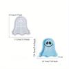 DIY Halloween-Themed Silicone Mold for Crafting Ghost & Pumpkin Trays: Perfect for Gypsum Storage & Decorations