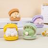 Burger Respirant à Bulles Jouet à Presser Souple en TPR Fidget pour Soulager le Stress Mignon Gadget de Décompression en Forme de Macaron pour Enfants Adultes