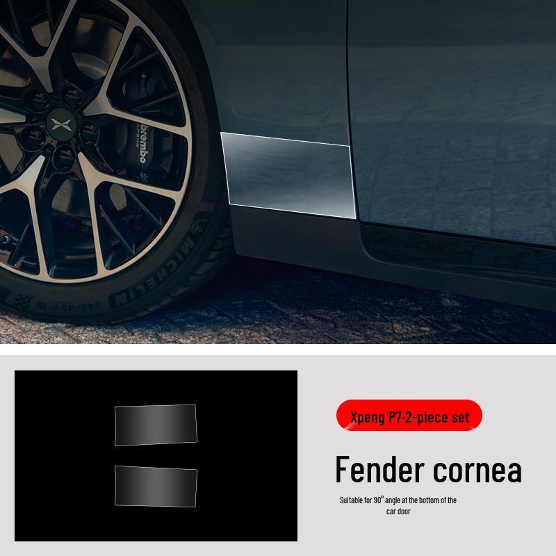 Xpeng P7 Door Triangle TPU Anti-Scratch Paint Protection Film