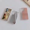 Glossy Mirror Back Case For Samsung S24 Ultra S23 S22 Plus S21 A55 A54 A52 A35 A34 A15 Clear Soft TPU Bumper Slim Shockproof Protective Phone Cover