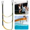For Iatable Boat Kayak Motorboat Canoeing Auxiliary Ladder Safe Reliable Rubber Boat Pure Nylon Belt Ladder Rope Ladder