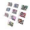 100PCS DIY Handmade Accessories Colorful Glitter Safety Eyes Plastic With Washers Glitter Safety Eyes Crochet Eyes Puppet