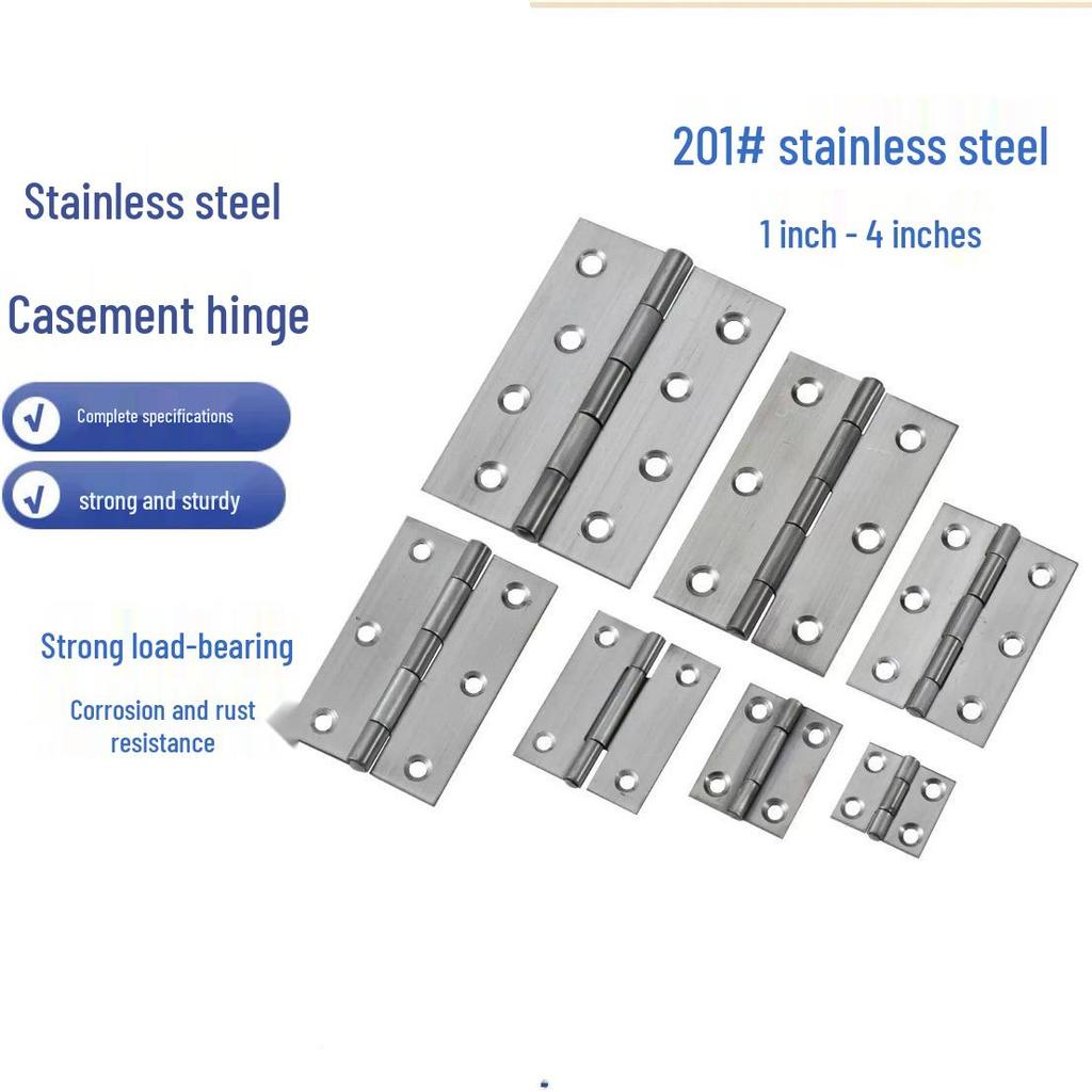 Stainless Steel Swing Hinges (1"-4") - Set of 20 Minimum Order