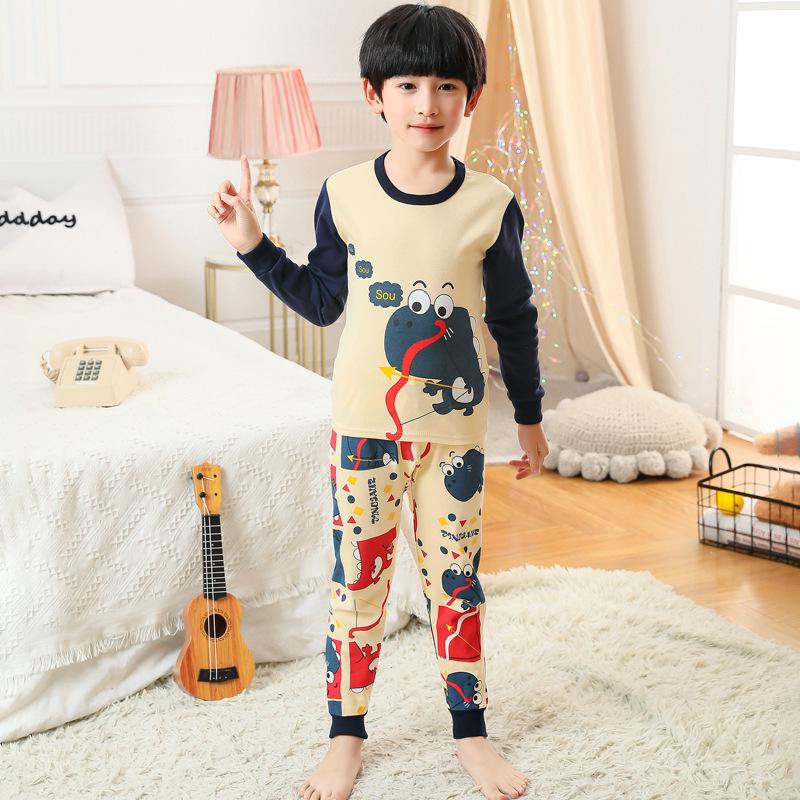 Children's Pure Cotton Underwear and Pajama Set for Girls and Boys – Autumn/Winter Collection