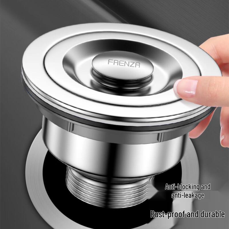 Faenza Kitchen Sink Drain Strainer and Stopper