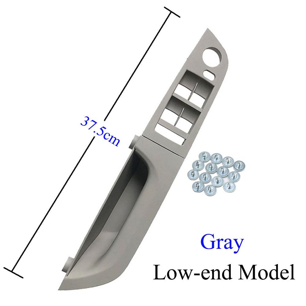 LHD Auto Innen Schwarz Beige Tür Armlehne Pull Griff Panel Abdeckung Trim Ersatz Für BMW 3 Serie E90 E91 316 318 320 325