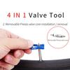 American French Valve Tubeless Gas Valves Tools Removal Tool Valve Core Remover Disassembly Tackle