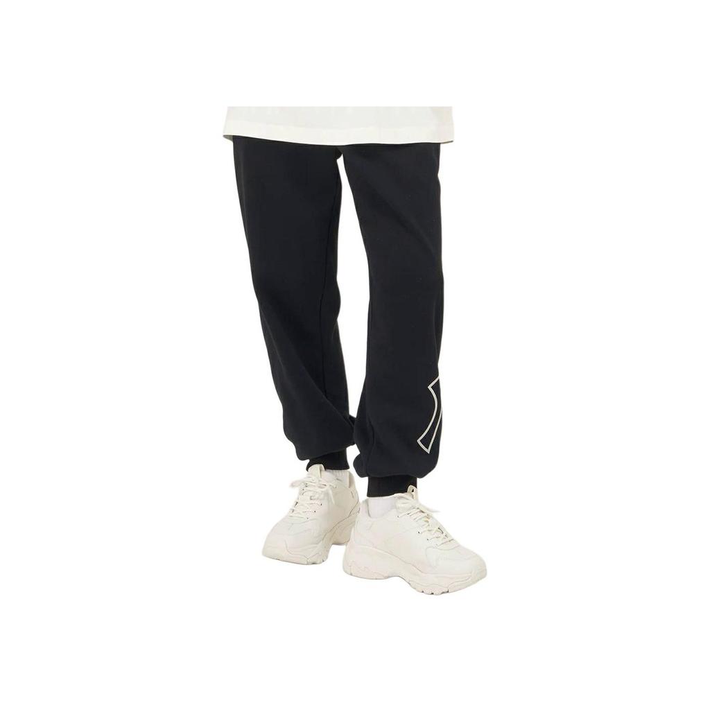 MLB Letter Sports Knitted Sweatpants Unisex bottoms Black 3APTB0736-50BKS