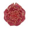 Pink/White Crystal Evening Clutch Bags Rhinestone Party Prom Purses Diamonds Flower Formal Dinner Handbags For Women Minaudiere