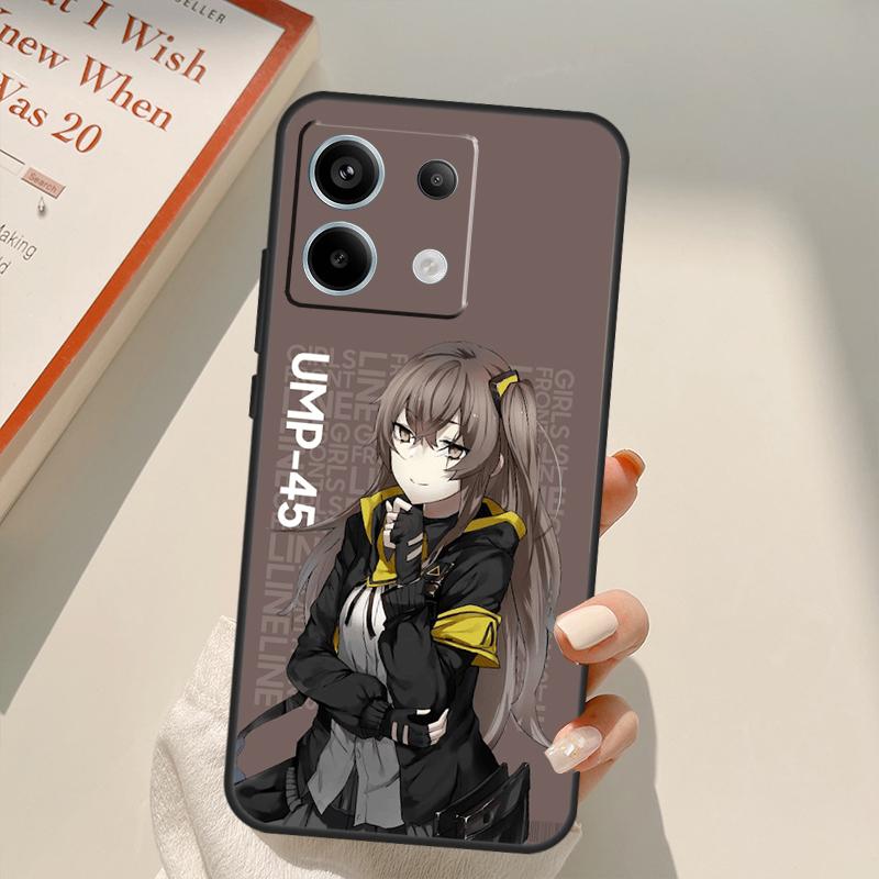 Girls Frontline Game Funda For Xiaomi Redmi Note 13 10 11 12 14 15 Pro Plus Case For Redmi 15 15C 13C 12C 10C 14C