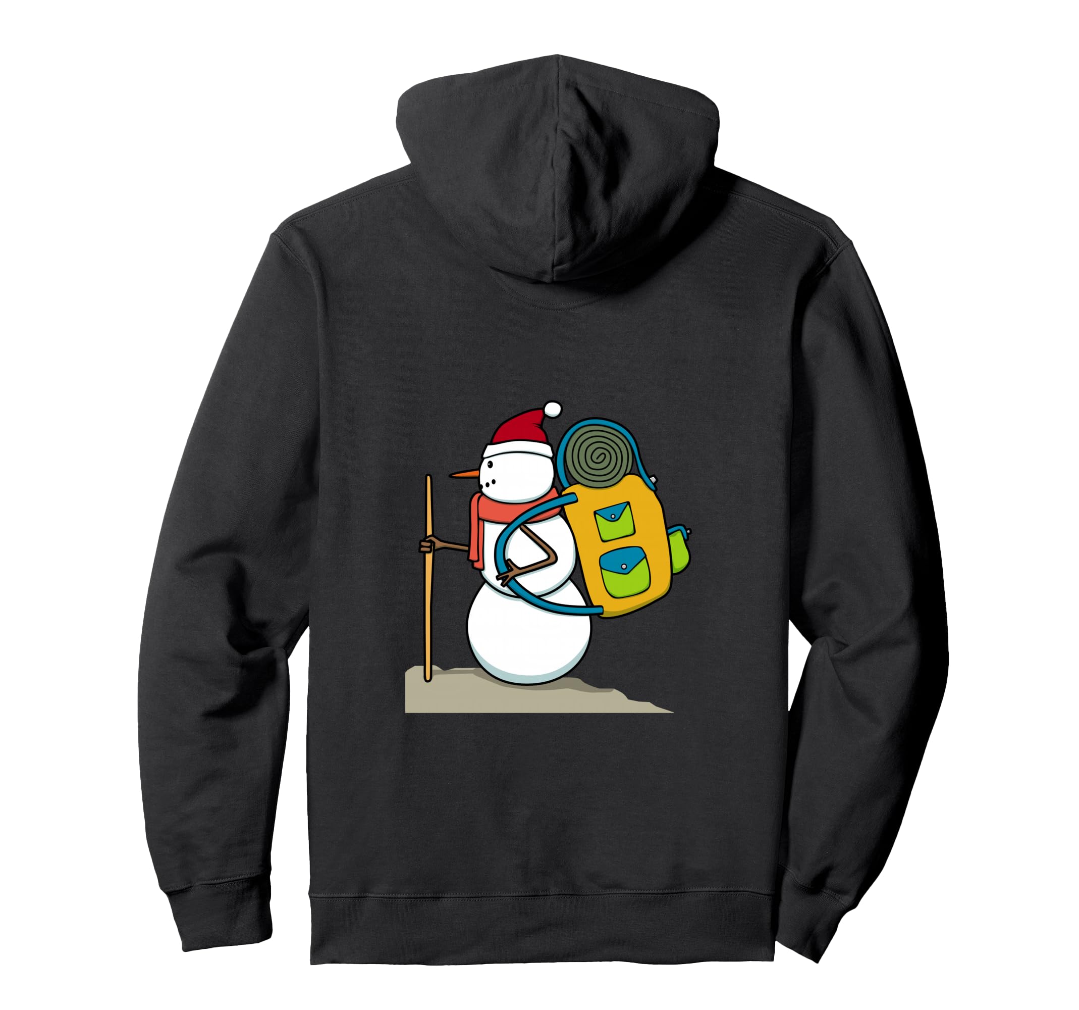 

Adorable Snowman Hiking Hoodie чёрный