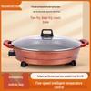 Large Electric Griddle with Non-Stick Fry Pan, Five-Speed Temp Control, for Home & Commercial Use