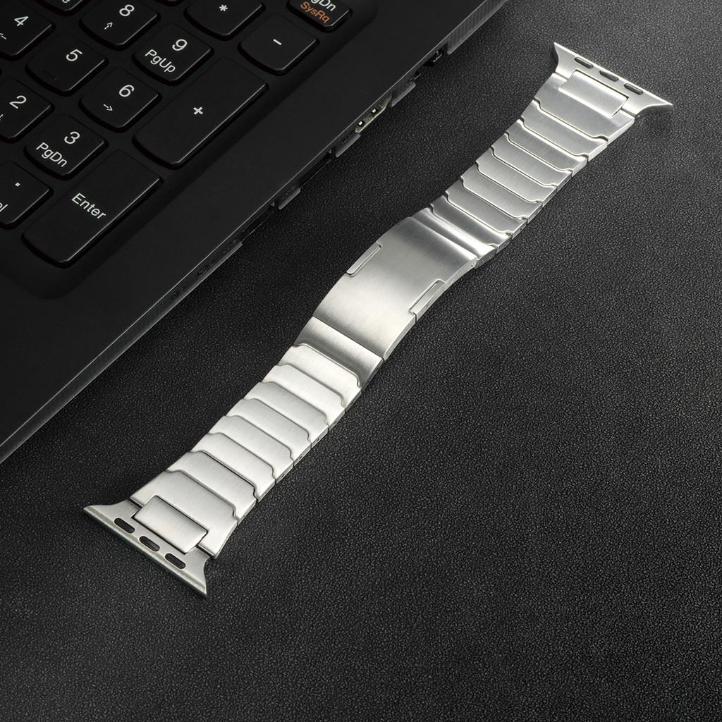 

Luxury Stainless Steel Strap Men Metal Bracelet for Apple Watch Ultra 3 2 49mm Series11 10 46mm 45mm 44mm Iwatch 9 8 7 6 5 SE 4 Series SE321 44mm серебряный