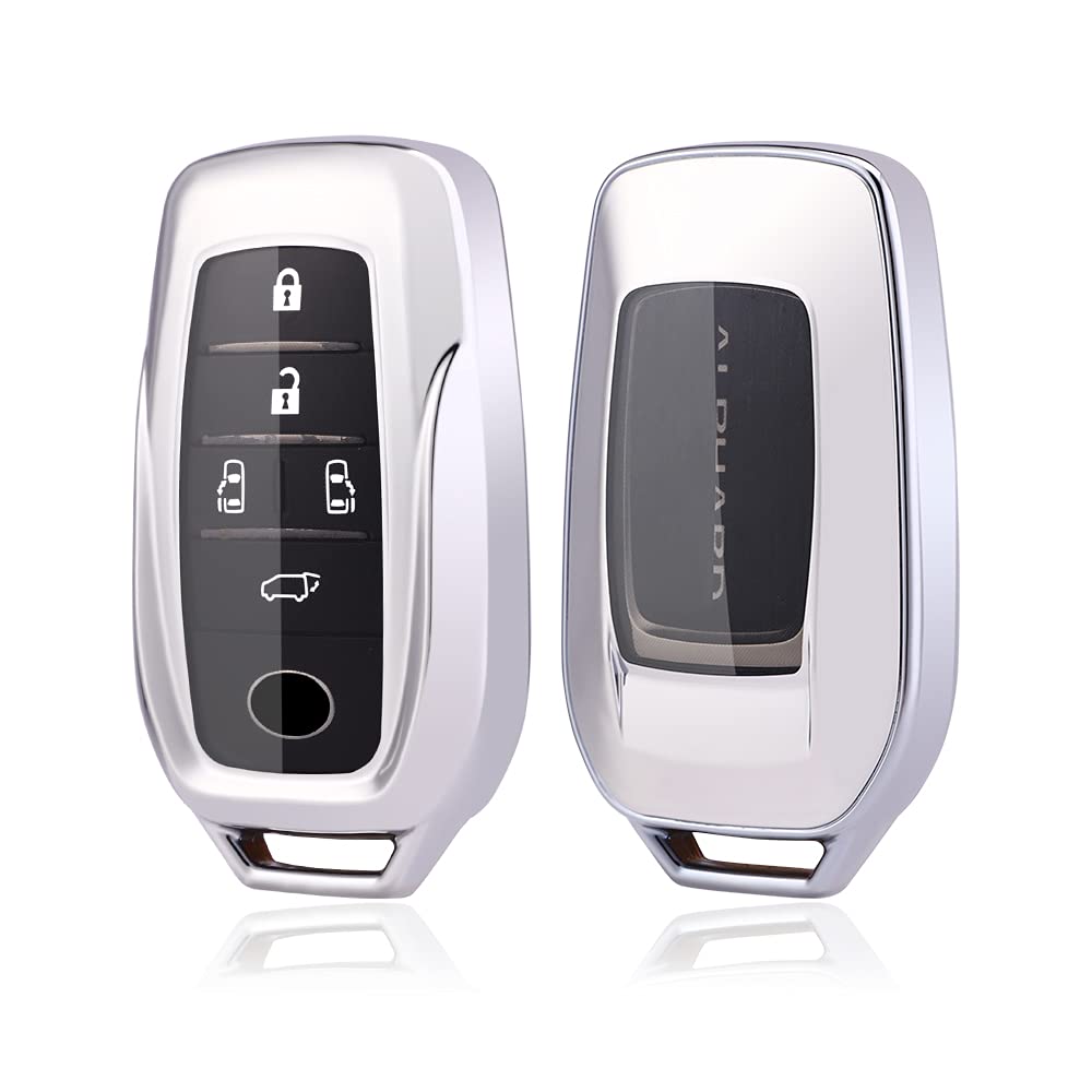 Toyota Key Case, Compatible with New Harrier, 80 Series, Hilux, GUN125, Land Cruiser 200 for toyota