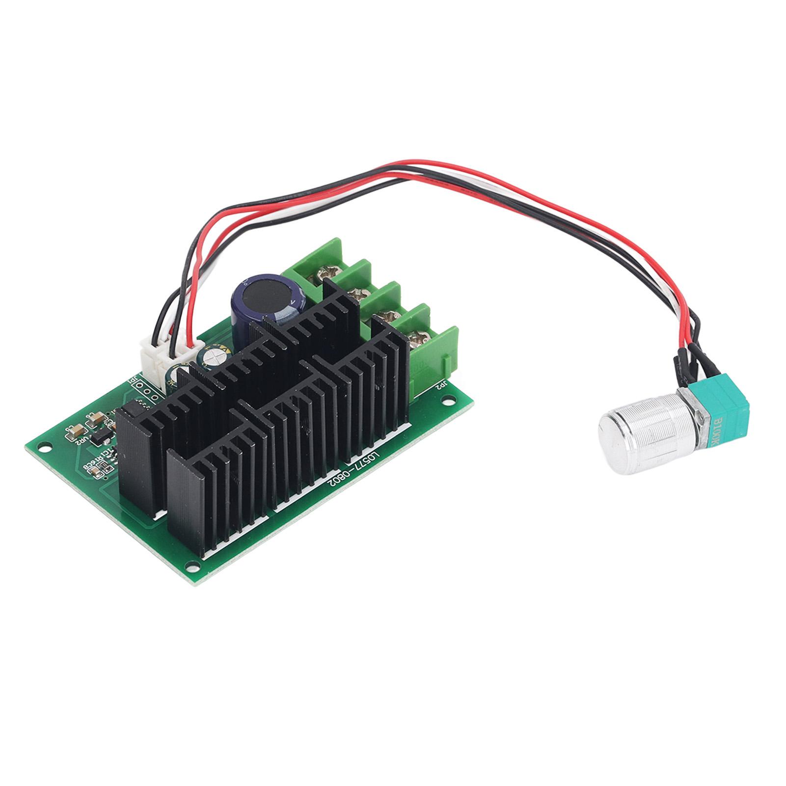 

Модуль регулятора двигуна 20A Високопотужний ШІМ Регулятор двигуна Модуль регулювання швидкості з перемикачем DC1224В