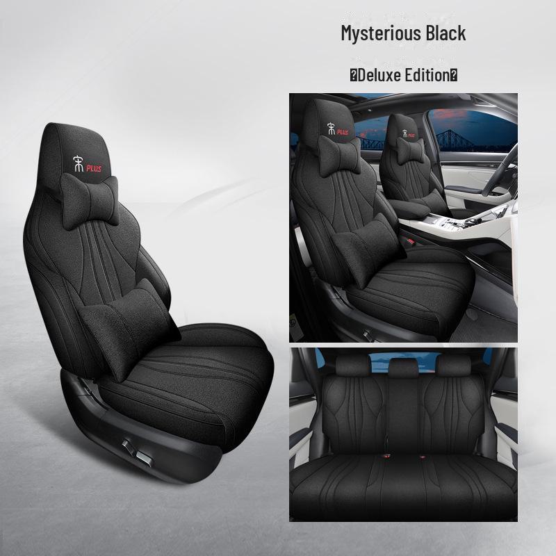 Four-Season Linen Car Seat Cushion for BYD Song PLUS