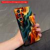 2DFlat Samsung Phone Case Wavy Layered Gradient Art Phone Case Applicable To Galaxy S23 S24 S25ULTRA S26 A12 A14 A15 A16 A54 A55