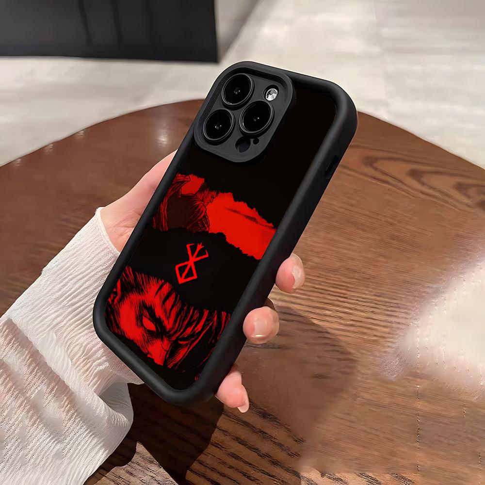 Berserk Comics Cool Phone Case For IPhone 17 Pro Max 15 Pro 16 14 Plus 12 13 Mini 11 Pro Shockproof Soft Cover