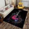 Electric Guitar Galaxy Design suitable as a non-slip mat for the living room or bedroom sofa