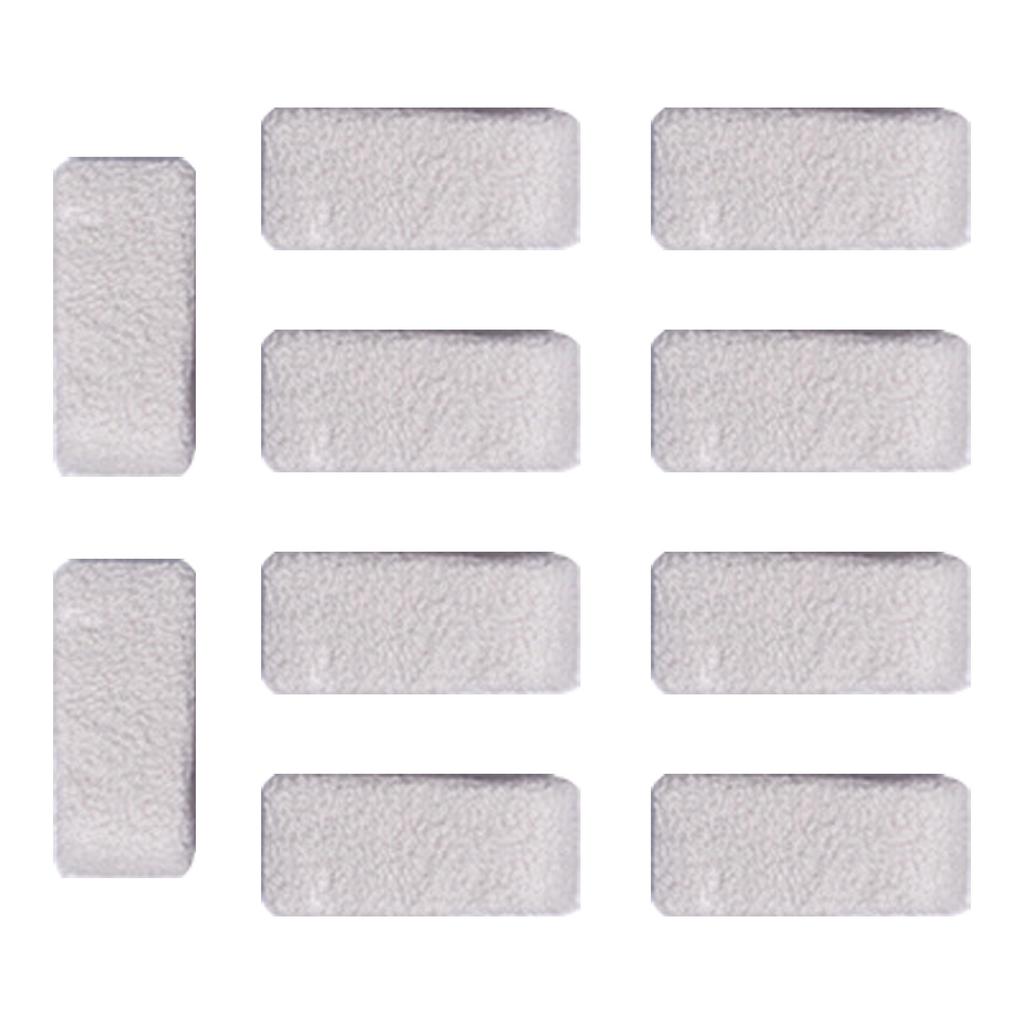 10Pcs Plush Quilt Cover Holders Clips with Strong Grip Fleece Coating Duvet Clips Comforter Fasteners Bedding Grippers