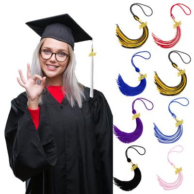 Gland de Diplôme 2026 Gland de Chapeau de Diplôme 16" Pendentifs Charms Gland Année 2026 pour Cérémonies de Fête Accessoires