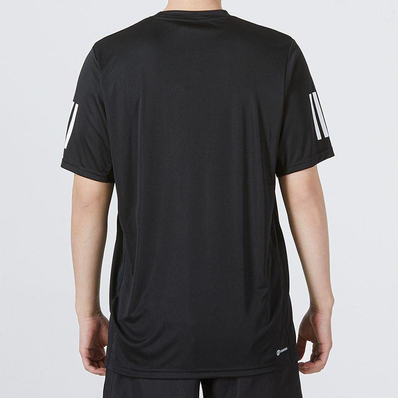 Adidas AEROREADY T Shirts Men's Black Crew Neck Moderate Straight Fit HP1998
