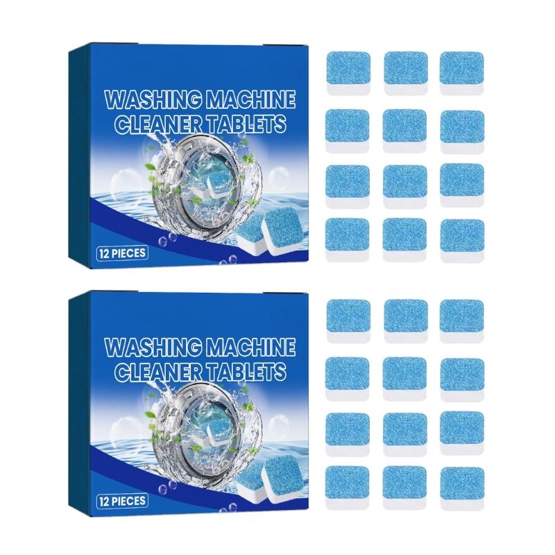 Washings Machine Cleanings Tablets Effective Laundry Machine Cleaner Descaling Agent Removes Stains Ensures Cleanliness