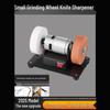 Elektrischer Messerschärfer: Haushalts-Tischmaschine zum Grob-/Feinschleifen, Polieren, Entrosten und Kantenöffnen